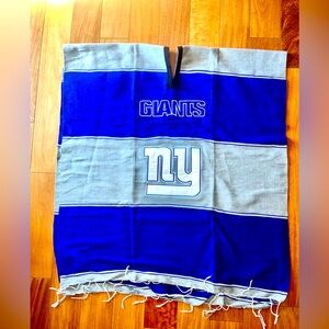 New York Giants Poncho 35X35